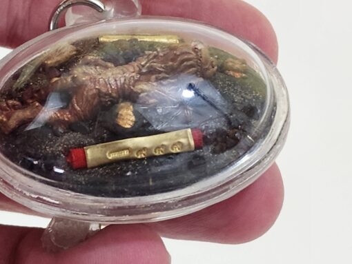 THAI VOODOO: AJ Pornsit: "Cool Tiger" amulet for protection and luck - Image 4