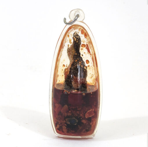 THAI VOODOO sorcery fetish - Squiggly headed prai Phra Ngang amulet by LP Phu Som - Image 2