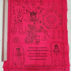AJ Tree Ra Deatch : Mae Hee Hom yant magic cloth – THAI VOODOO for money & love luck
