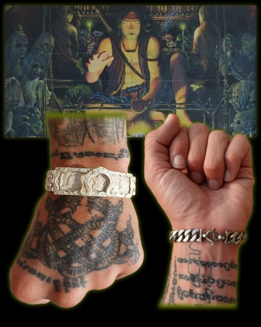 Thai sorcery Fetish - Prai Khun Paen panneng / chin athan bracelet