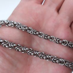 Stainless Steel & Wax Rope Necklaces
